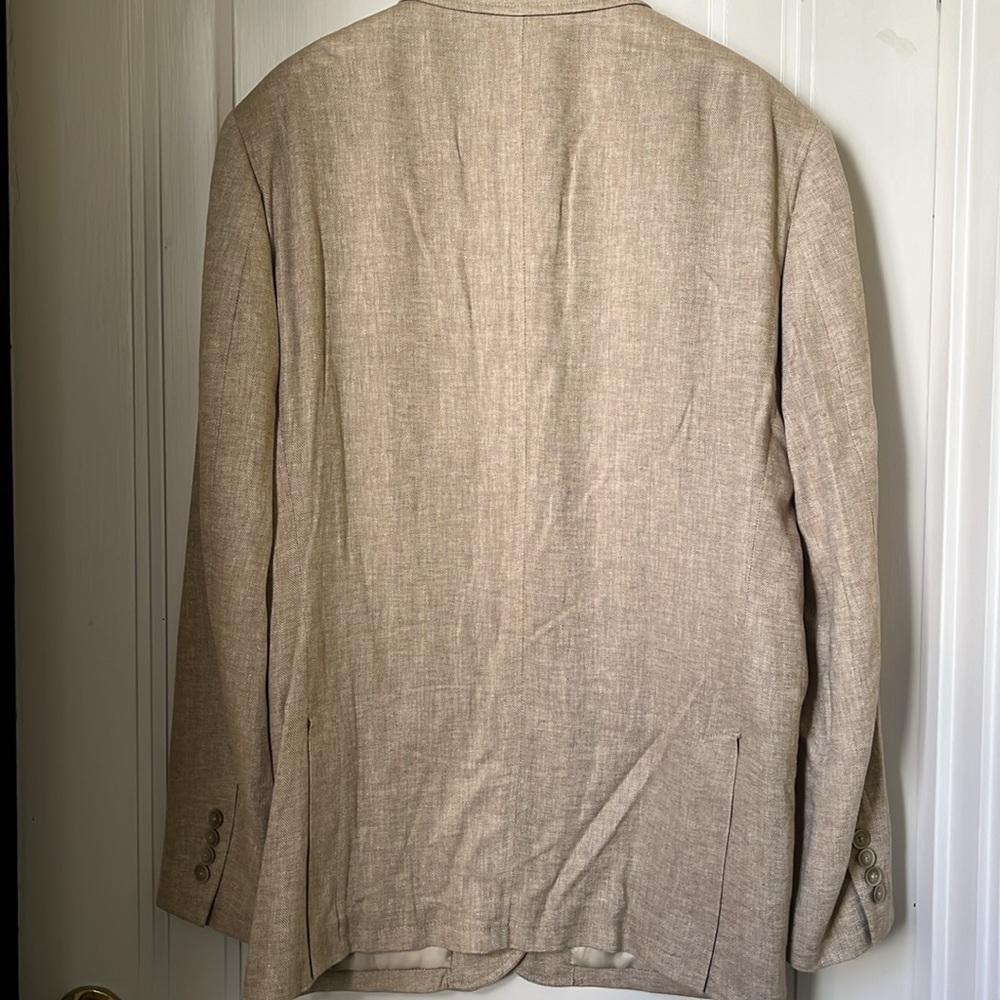 Egara Men’s Blazer Size 42R Herringbone Twill Sz 42 R - Picture 12 of 12